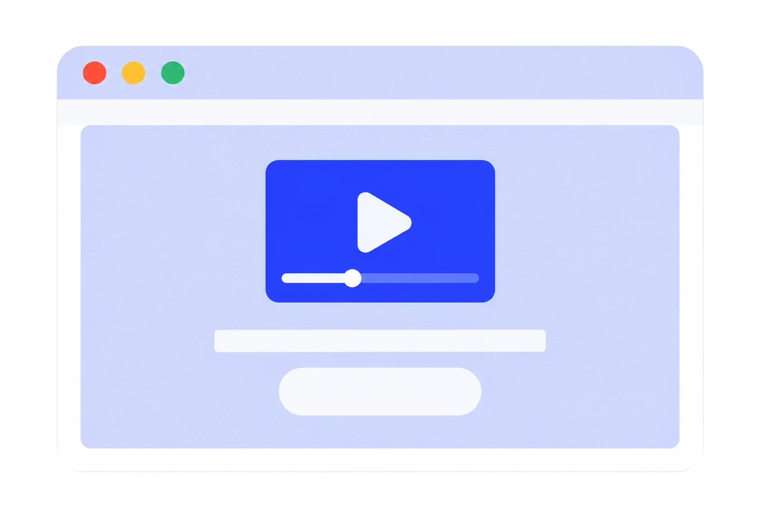Video tools workspace with a video player and playback timeline
